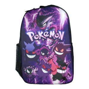 BackPack Teens Anime Pokemon Backpack with Side Mesh Pockets New